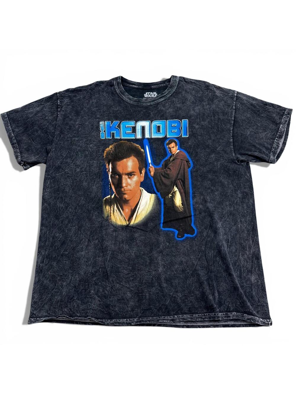 Star Wars Obi Wan Kenobi Vintage Style T Shirt Adult Size XL Retro Tee